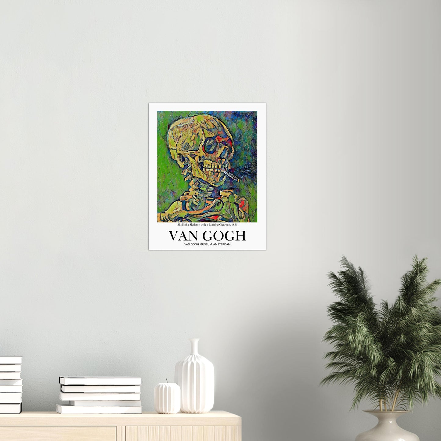 Van Gogh Poster - Famous Artist Remake | Wall Art | Historical Painting | Printable Wall Art | Home Decor | Famous Art | Classical Artwork|
