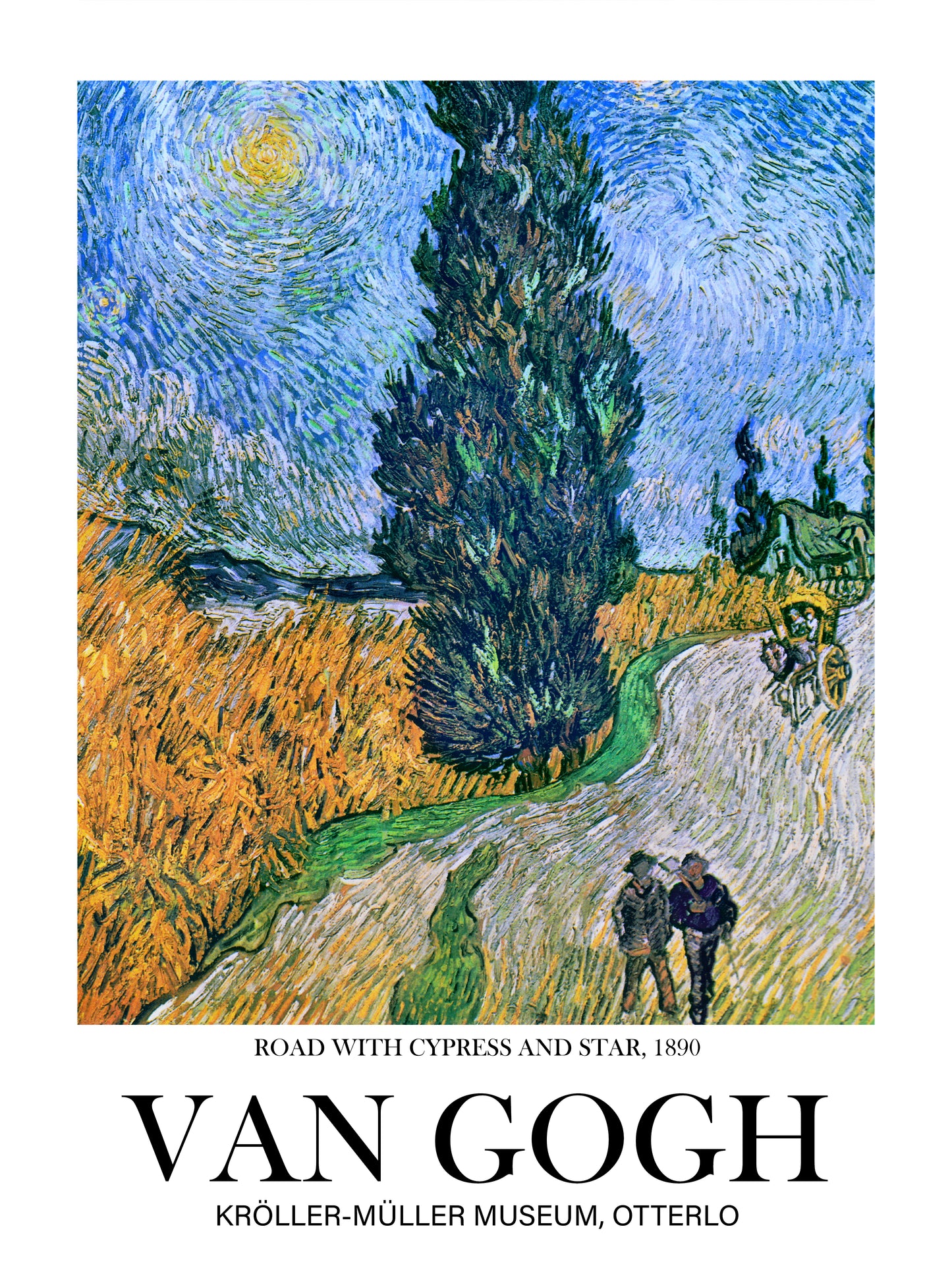 Van Gogh Poster - Famous Artist Remake | Wall Art | Historical Painting | Printable Wall Art | Home Decor | Famous Art | Classical Artwork |