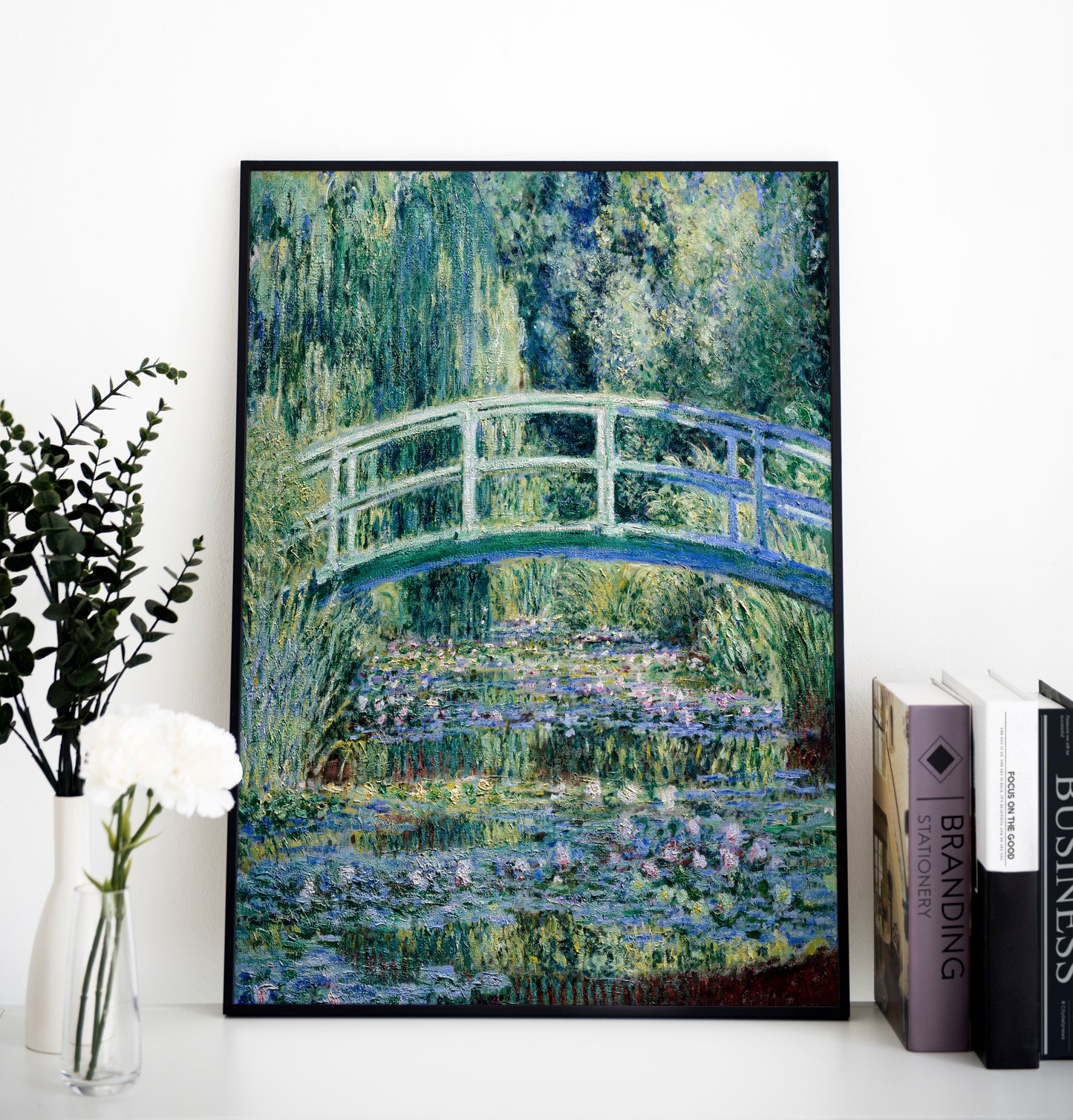 Claude Monet Bridge Print, Museum Exhibition Poster, Claude Monet Wall Décor, Claude Monet Poster, Claude Monet Gifts, Art Lover Gift