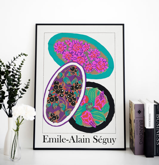 E.A Seguy Vintage Flower Print, Museum Exhibition Poster, E.A Seguy Wall Décor, E.A Seguy Poster, E.A Seguy  Gifts, Art Lover Gift