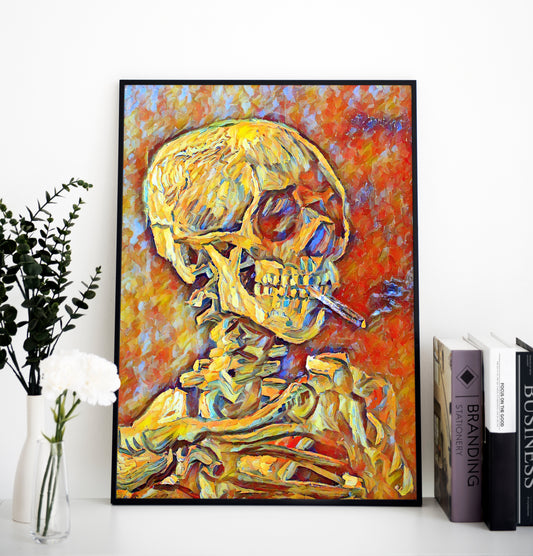 Van Gogh Poster - Famous Artist Remake | Wall Art | Historical Painting | Printable Wall Art | Home Decor | Famous Art | Classical Artwork |