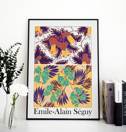 E.A Seguy Vintage floral print, Museum Exhibition Poster, E.A Seguy Wall Décor, E.A Seguy Poster, E.A Seguy  Gifts, Art Lover Gift