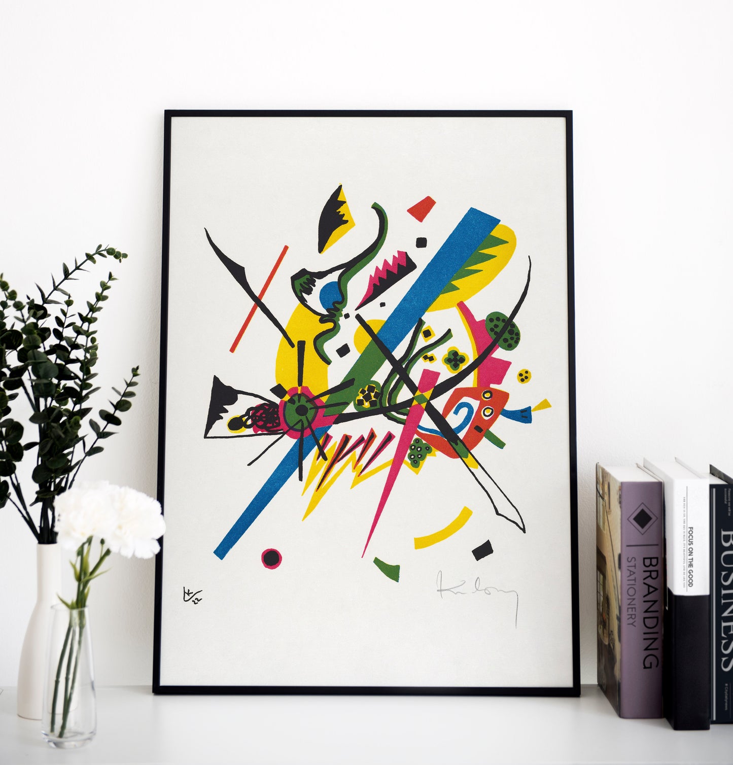 Wassily Kandinsky - Kleine Welten I | Wall Art | Historical Painting | Printable Wall Art | Home Decor | Famous Art | Classical Artwork |