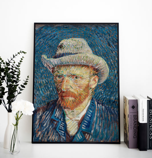 Van Gogh Poster - Famous Artist Remake | Wall Art | Historical Painting | Printable Wall Art | Home Decor | Famous Art | Classical Artwork |