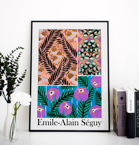 E.A Seguy Vintage floral print, Museum Exhibition Poster, E.A Seguy Wall Décor, E.A Seguy Poster, E.A Seguy  Gifts, Art Lover Gift