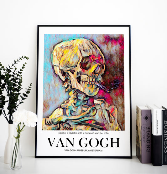 Van Gogh Poster - Famous Artist Remake | Wall Art | Historical Painting | Printable Wall Art | Home Decor | Famous Art | Classical Artwork|