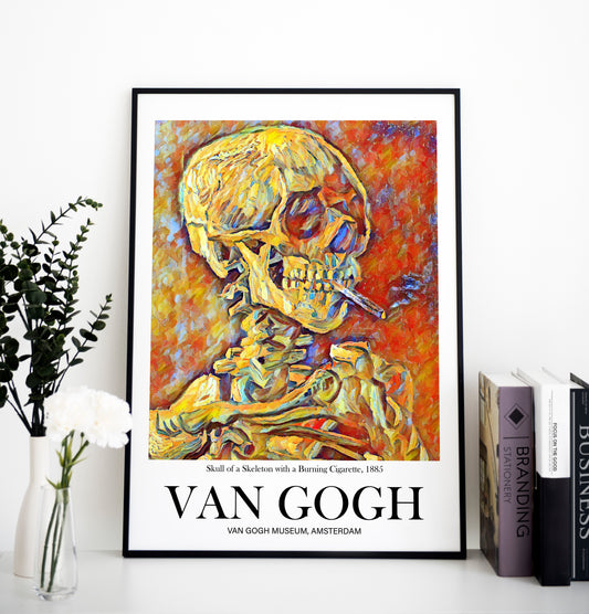 Van Gogh Poster - Famous Artist Remake | Wall Art | Historical Painting | Printable Wall Art | Home Decor | Famous Art | Classical Artwork|