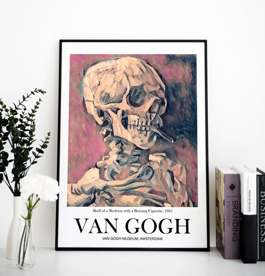 Van Gogh Poster - Famous Artist Remake | Wall Art | Historical Painting | Printable Wall Art | Home Decor | Famous Art | Classical Artwork|