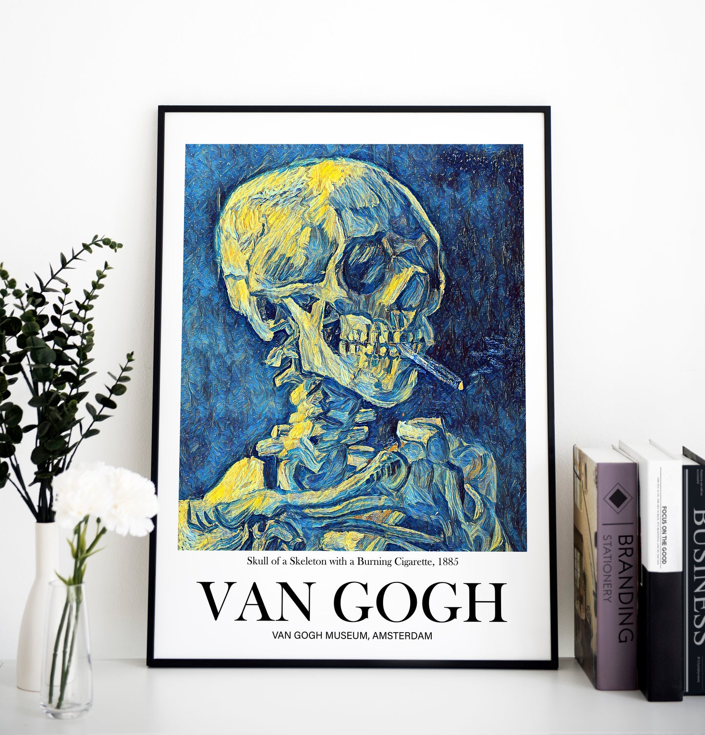 Van Gogh Poster - Famous Artist Remake | Wall Art | Historical Painting | Printable Wall Art | Home Decor | Famous Art | Classical Artwork|