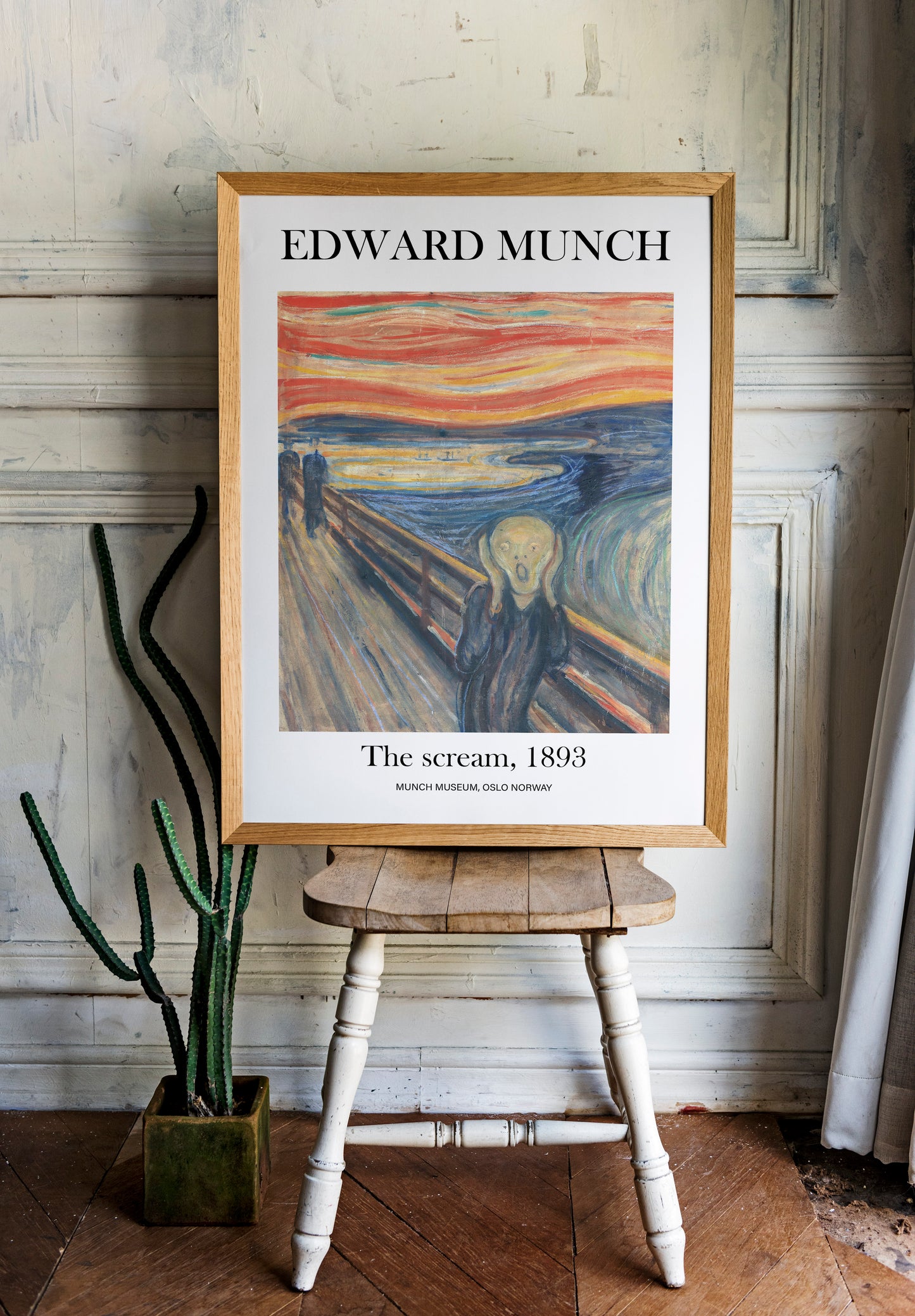 Edward Munch Scream print, Museum Exhibition Poster, Edward Munch Wall Décor, Edward Munch Poster, Edward Munch Gifts, Art Lover Gift