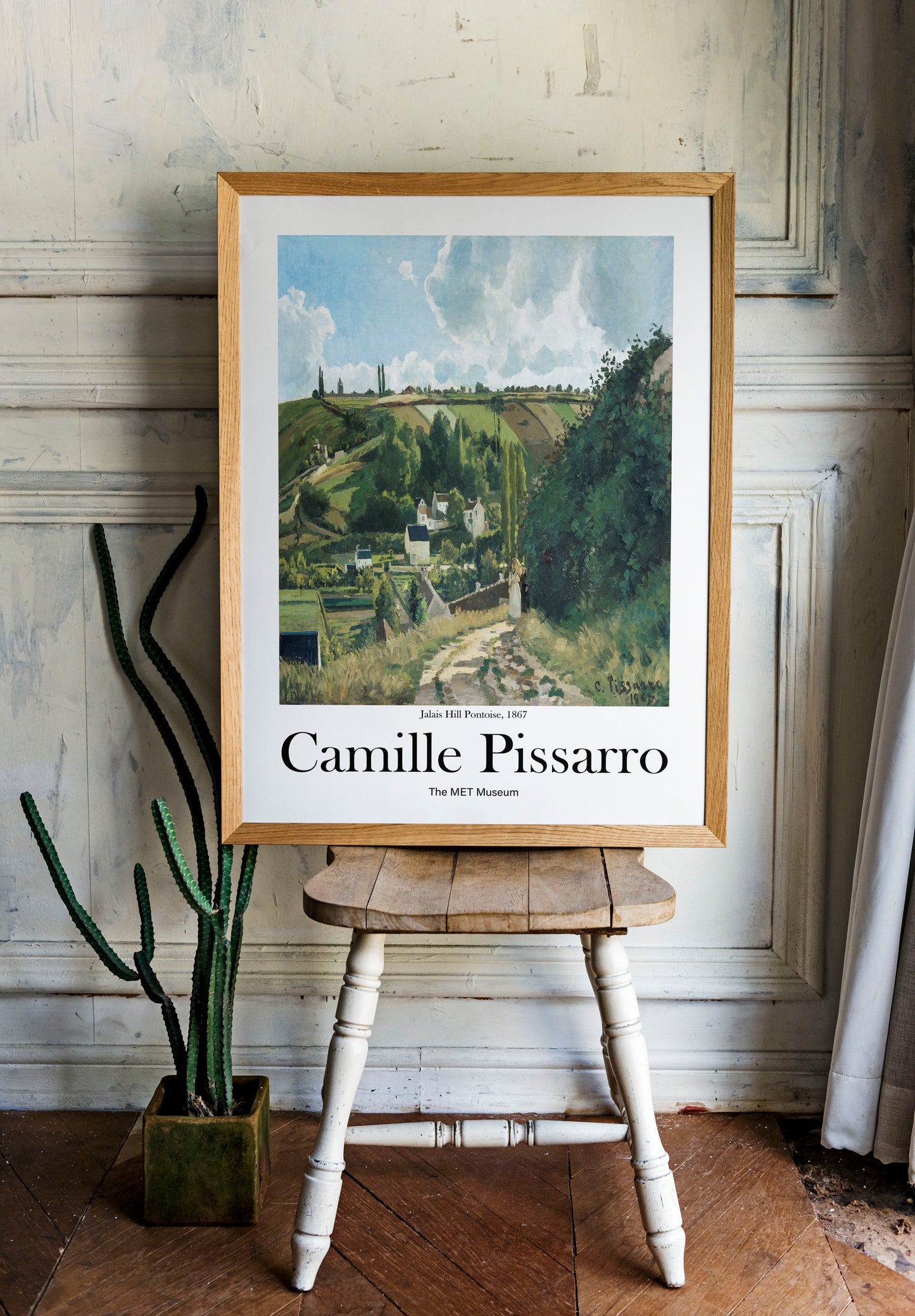 Camille Pissarro Summer Hills Print, Museum Exhibition Poster, Camille Pissarro Wall Décor, Camille Pissarro Gifts, Art Lover Gift