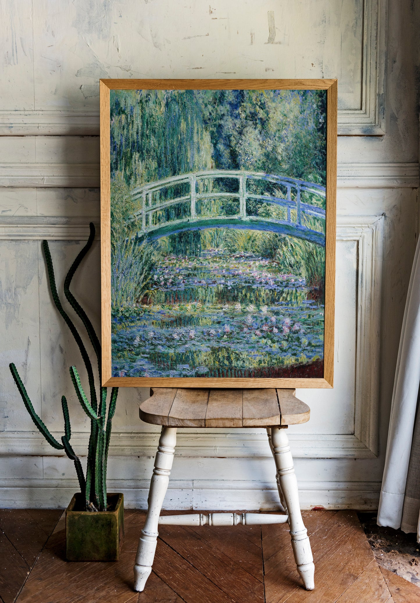 Claude Monet Bridge Print, Museum Exhibition Poster, Claude Monet Wall Décor, Claude Monet Poster, Claude Monet Gifts, Art Lover Gift