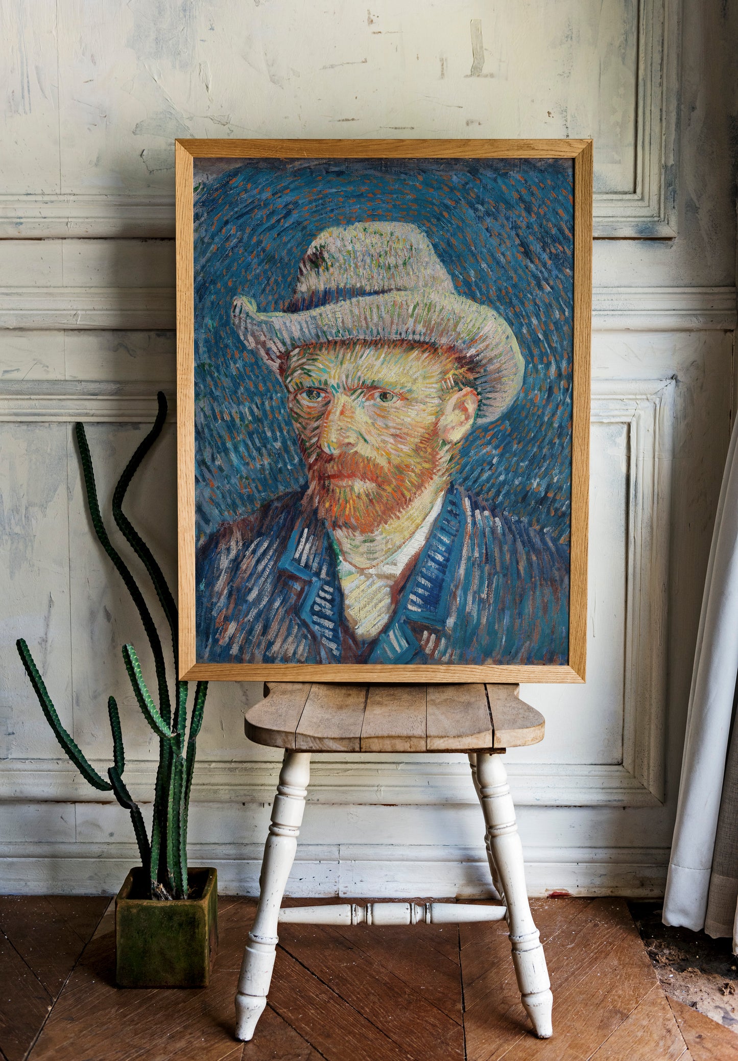 Van Gogh Poster - Famous Artist Remake | Wall Art | Historical Painting | Printable Wall Art | Home Decor | Famous Art | Classical Artwork |