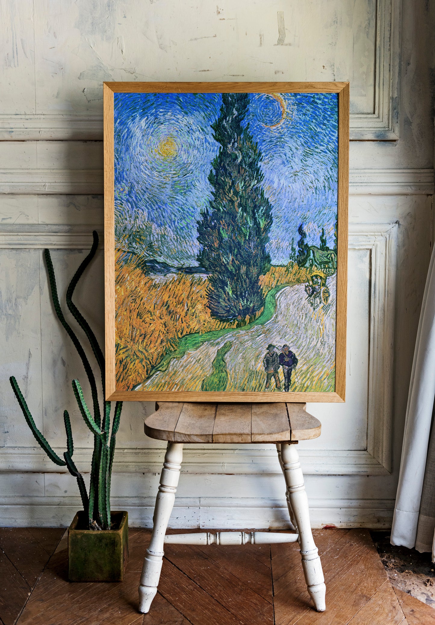 Van Gogh Poster - Famous Artist Remake | Wall Art | Historical Painting | Printable Wall Art | Home Decor | Famous Art | Classical Artwork |