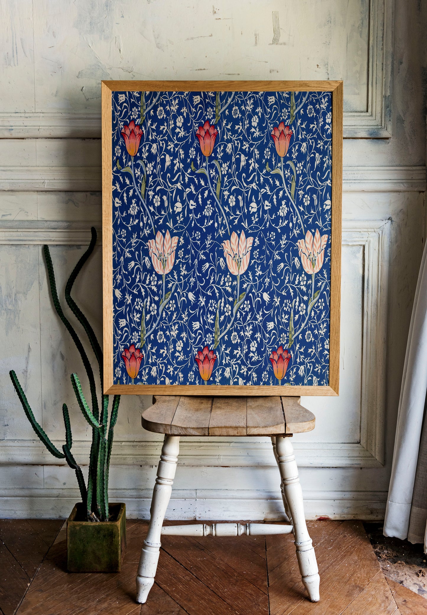 William Morris's Flower pattern print, Museum Exhibition Poster, William Morris Wall Décor, William Morris Gifts, Art Lover Gift