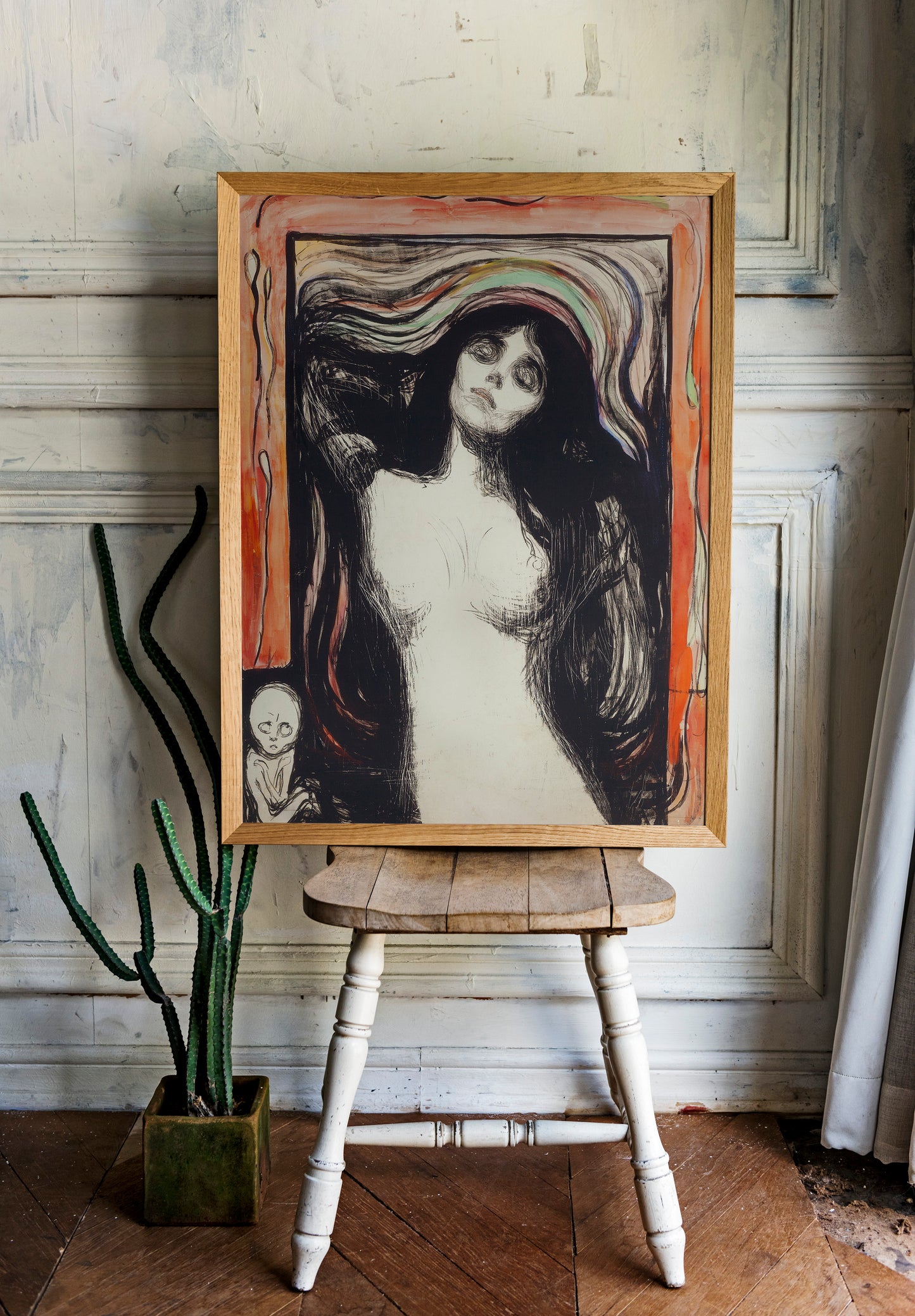 Edvard Munch - Madonna | Wall Art | Historical Painting | Printable Wall Art | Home Decor | Famous Art | Classical Artwork |