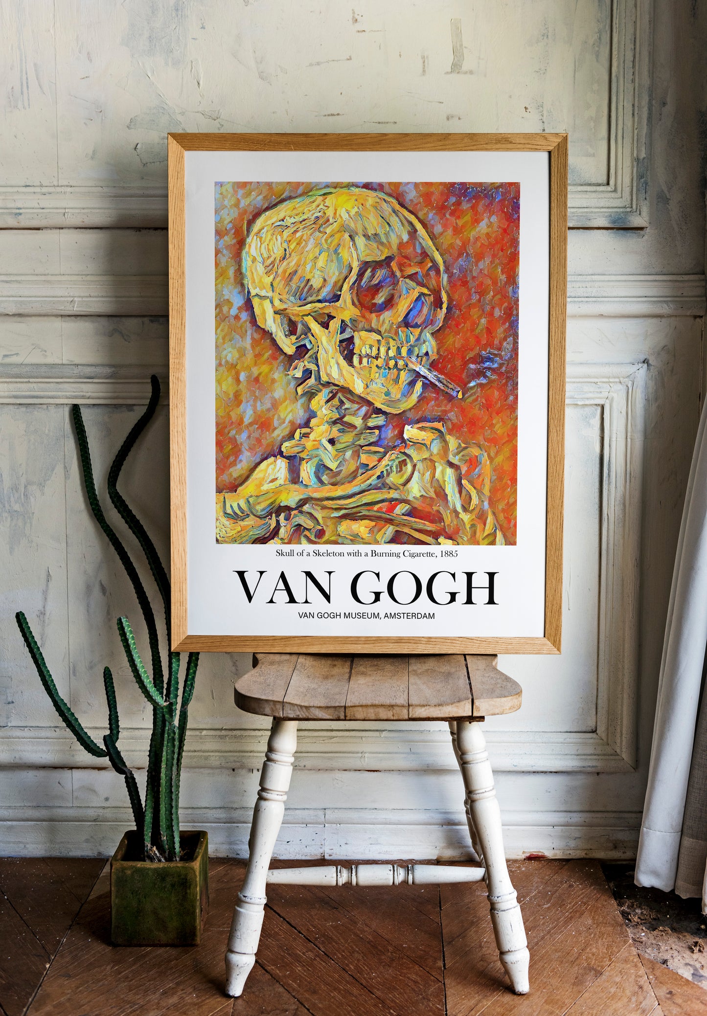 Van Gogh Poster - Famous Artist Remake | Wall Art | Historical Painting | Printable Wall Art | Home Decor | Famous Art | Classical Artwork|