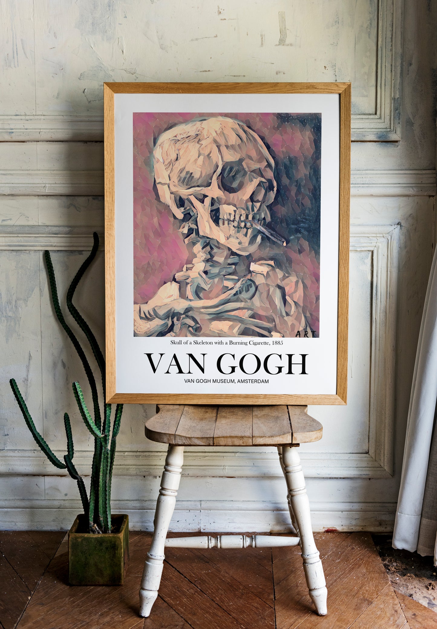 Van Gogh Poster - Famous Artist Remake | Wall Art | Historical Painting | Printable Wall Art | Home Decor | Famous Art | Classical Artwork|