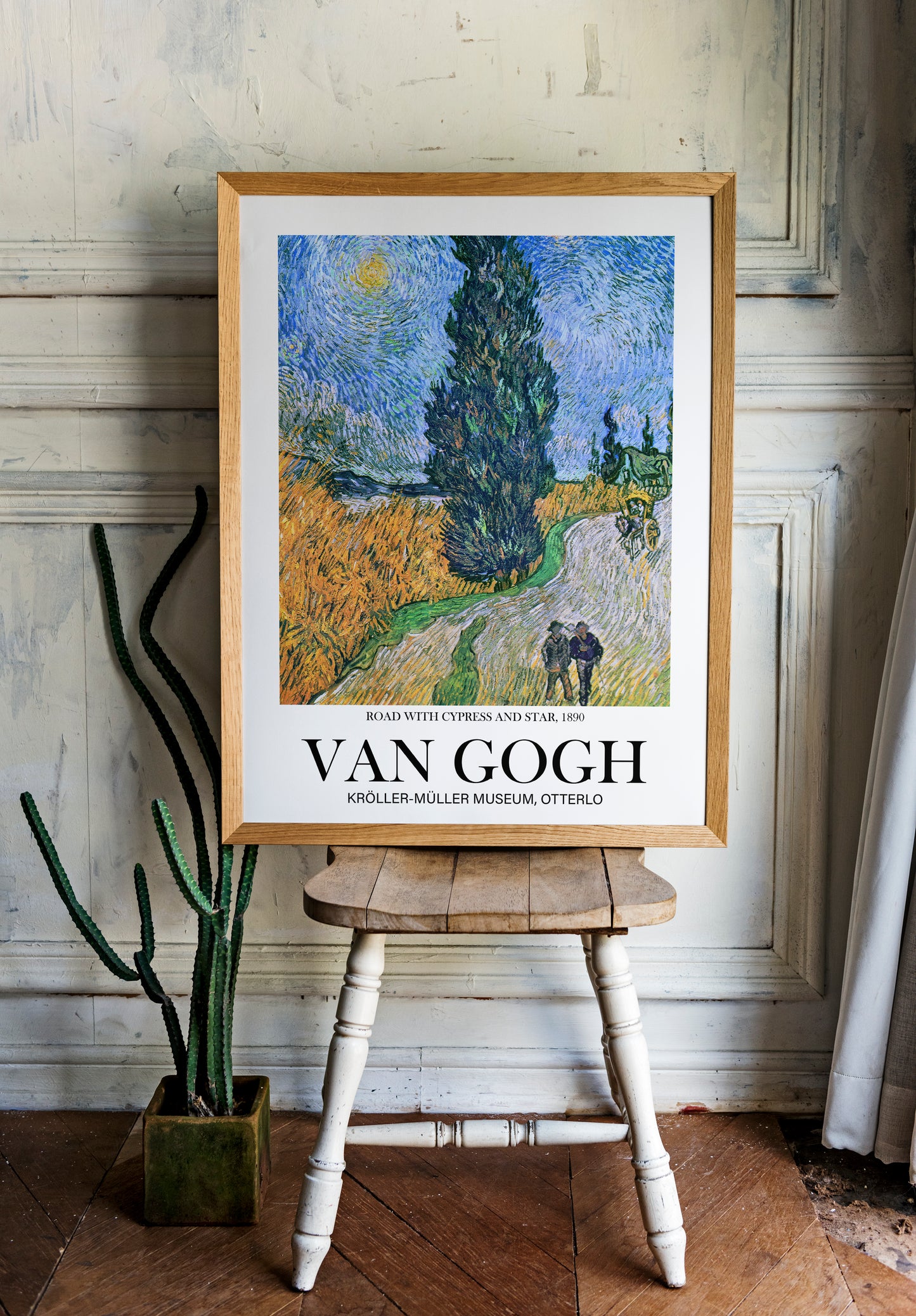 Van Gogh Poster - Famous Artist Remake | Wall Art | Historical Painting | Printable Wall Art | Home Decor | Famous Art | Classical Artwork |