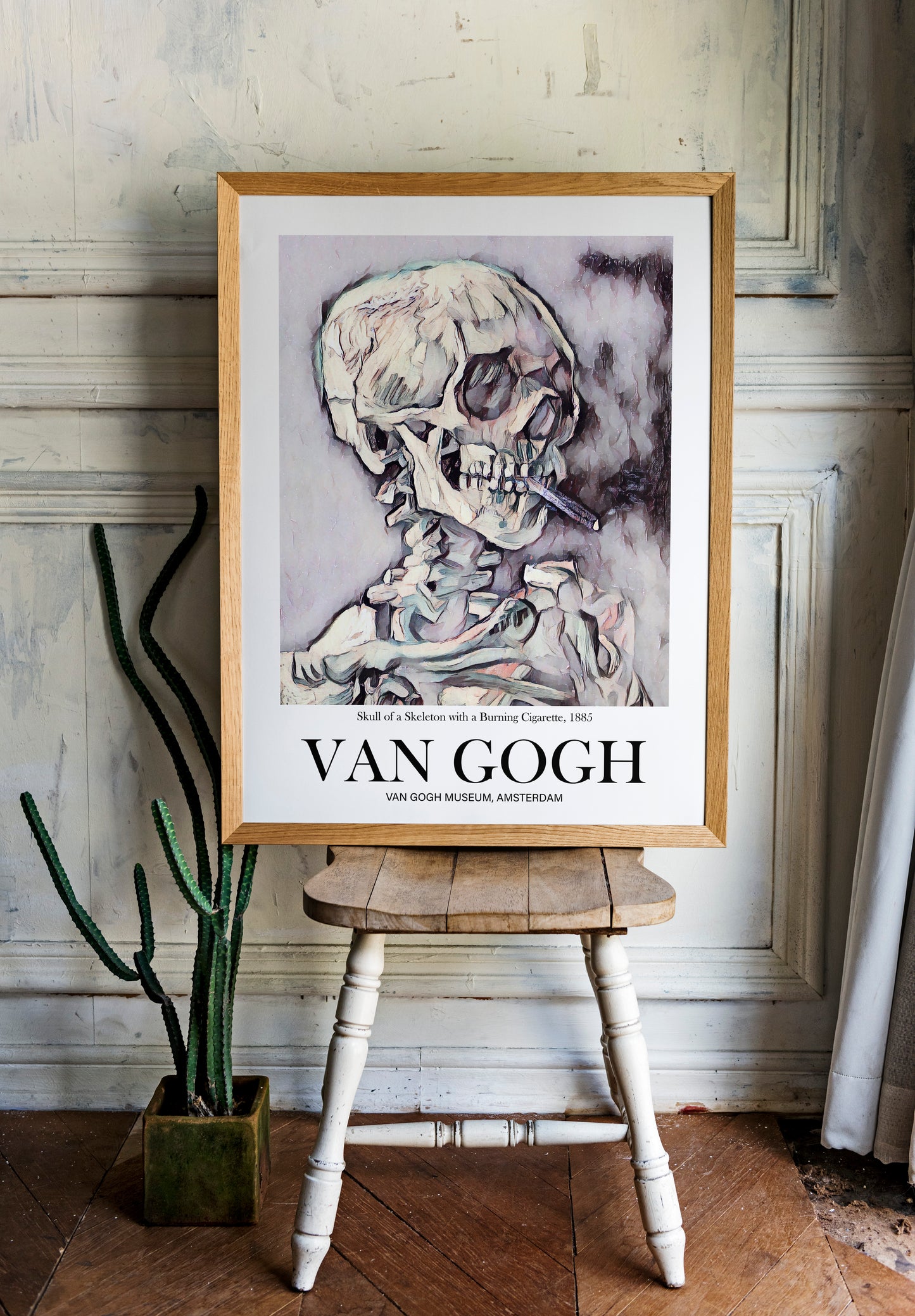 Van Gogh Poster - Famous Artist Remake | Wall Art | Historical Painting | Printable Wall Art | Home Decor | Famous Art | Classical Artwork|