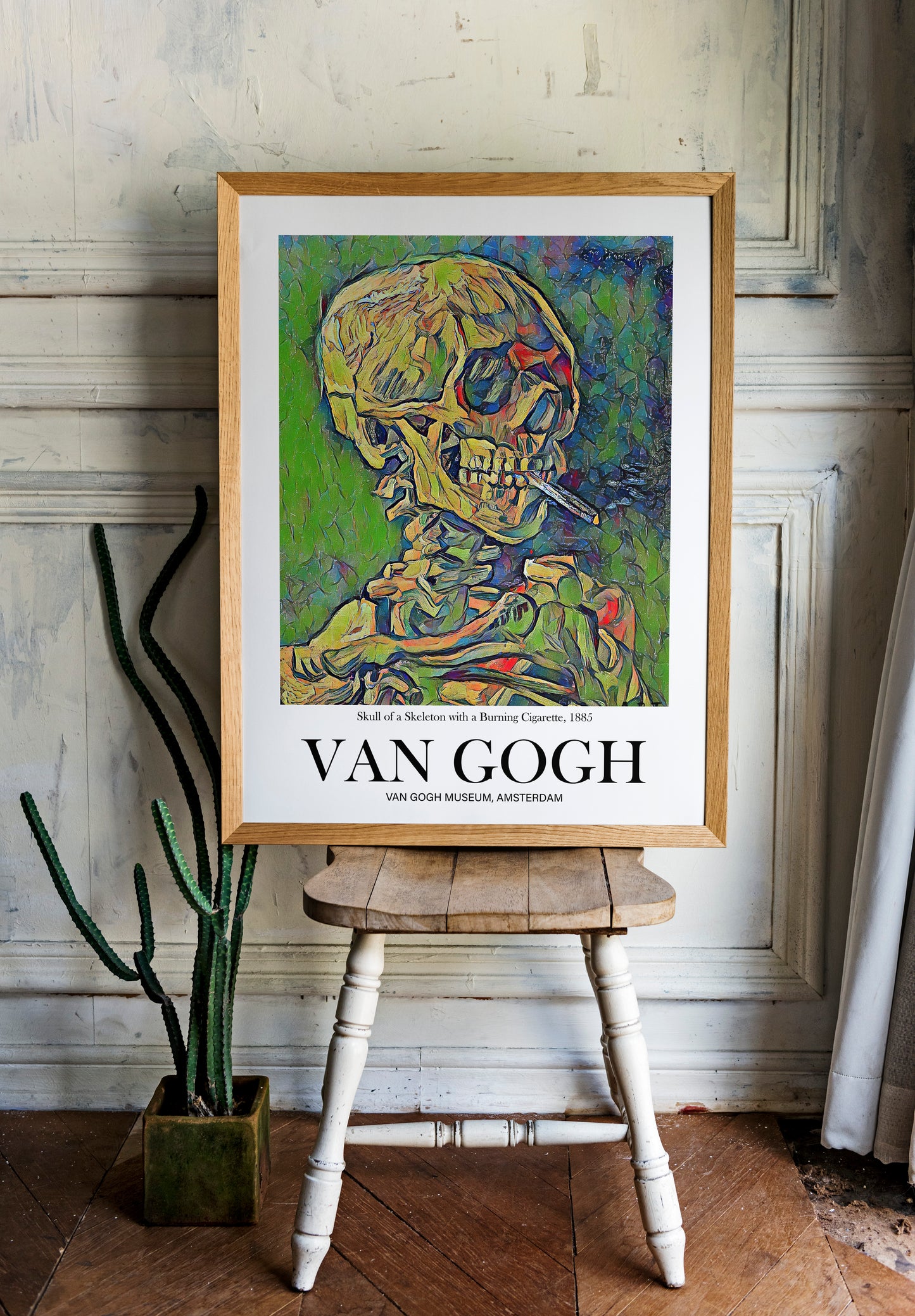 Van Gogh Poster - Famous Artist Remake | Wall Art | Historical Painting | Printable Wall Art | Home Decor | Famous Art | Classical Artwork|