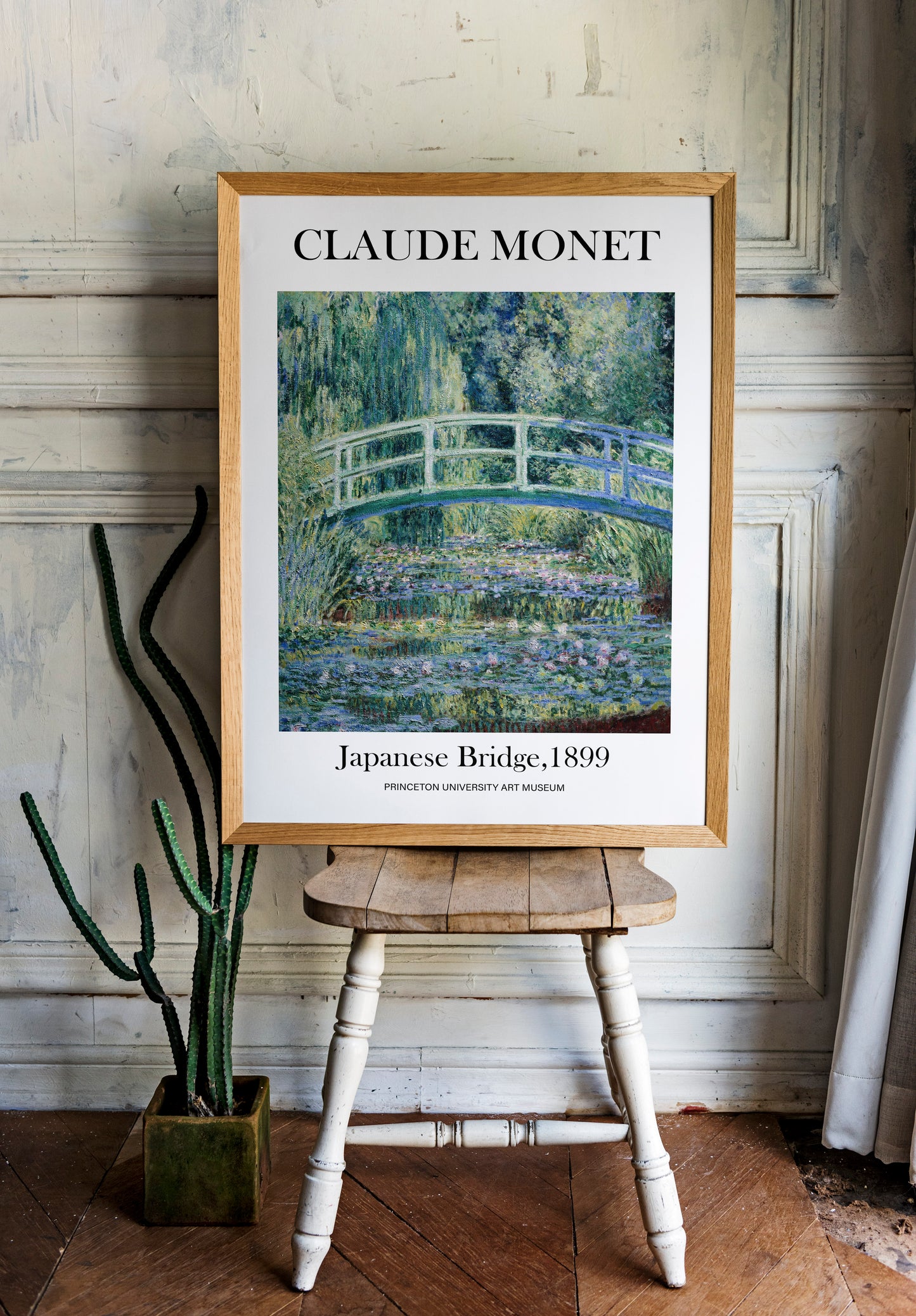 Claude Monet Bridge Print, Museum Exhibition Poster, Claude Monet Wall Décor, Claude Monet Poster, Claude Monet Gifts, Art Lover Gift