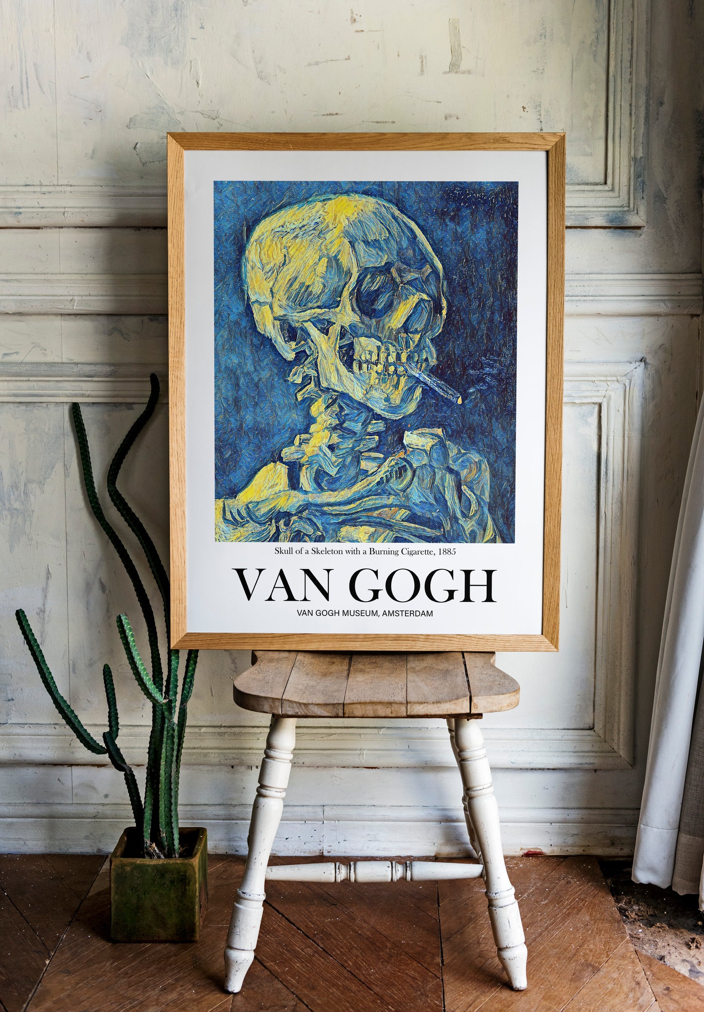 Van Gogh Poster - Famous Artist Remake | Wall Art | Historical Painting | Printable Wall Art | Home Decor | Famous Art | Classical Artwork|