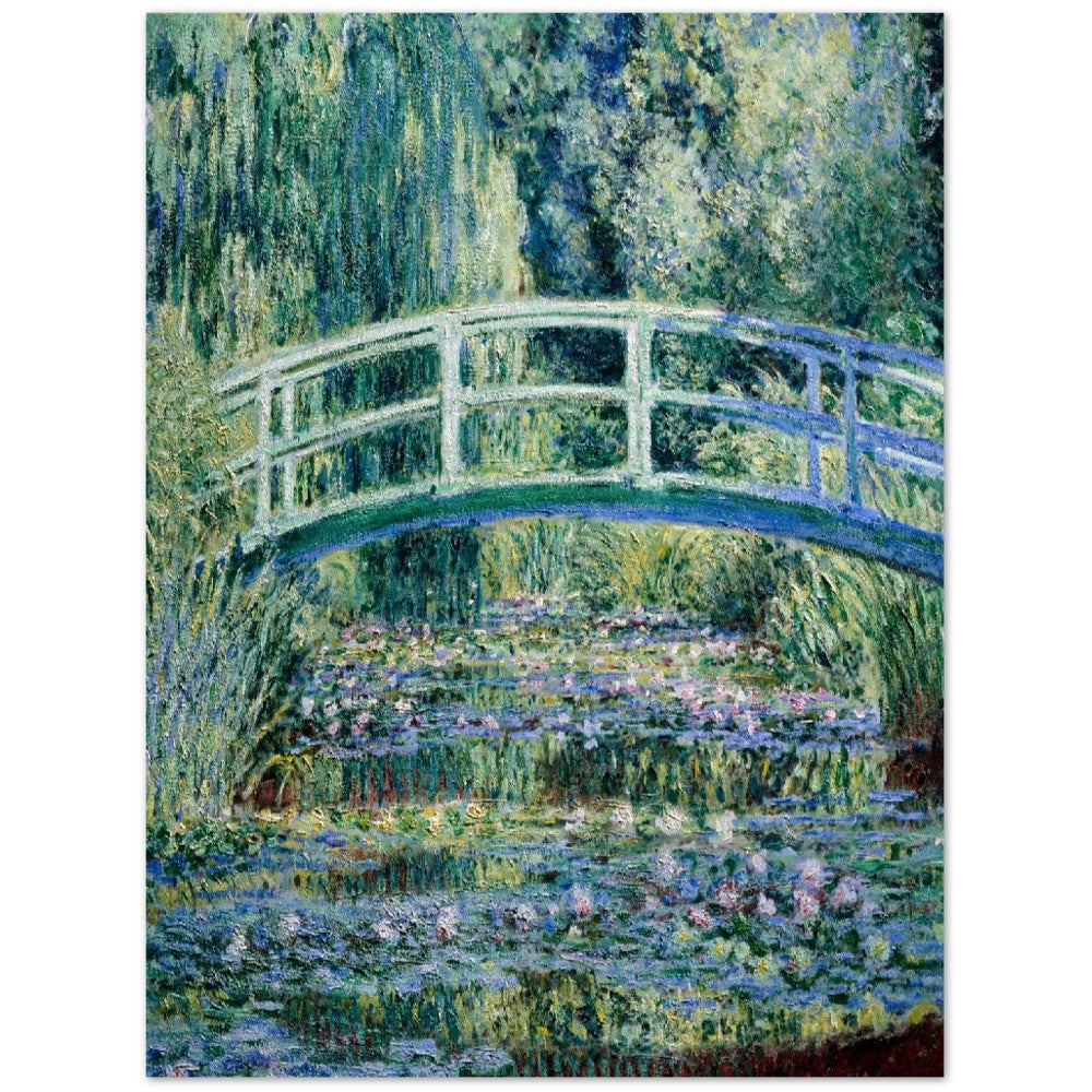 Claude Monet Bridge Print, Museum Exhibition Poster, Claude Monet Wall Décor, Claude Monet Poster, Claude Monet Gifts, Art Lover Gift