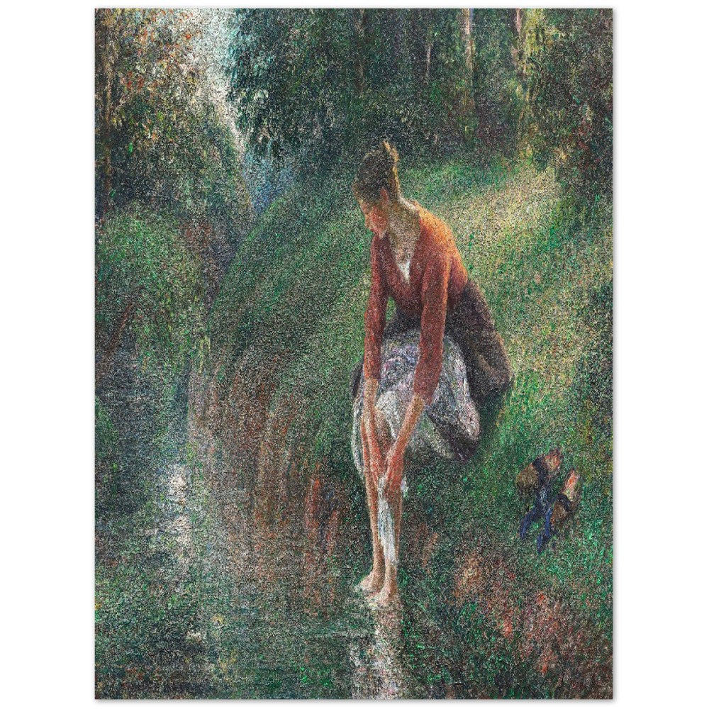 Camille Pissarro Woman Summer Print, Museum Exhibition Poster, Camille Pissarro Wall Décor, Camille Pissarro Gifts, Art Lover Gift