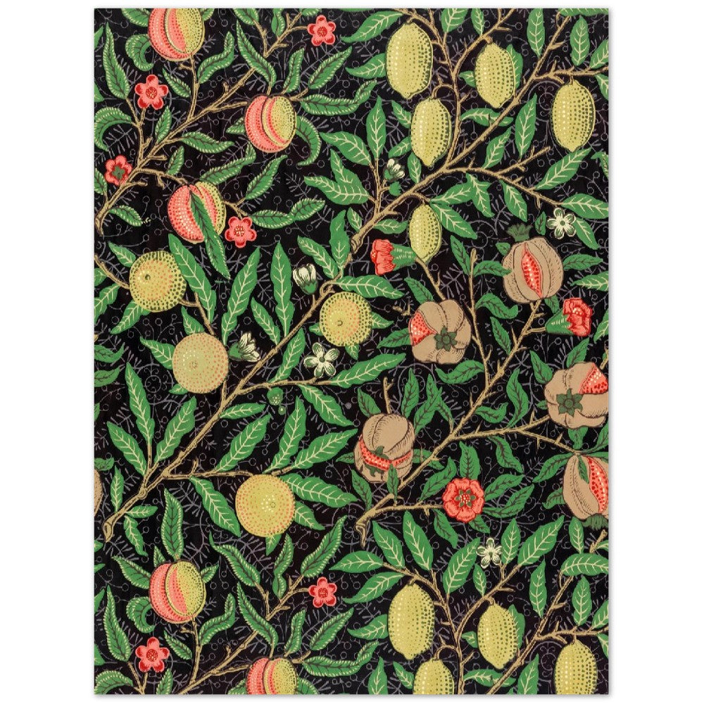 William Morris's Fruit pattern print, Museum Exhibition Poster, William Morris Wall Décor, William Morris Gifts, Art Lover Gift