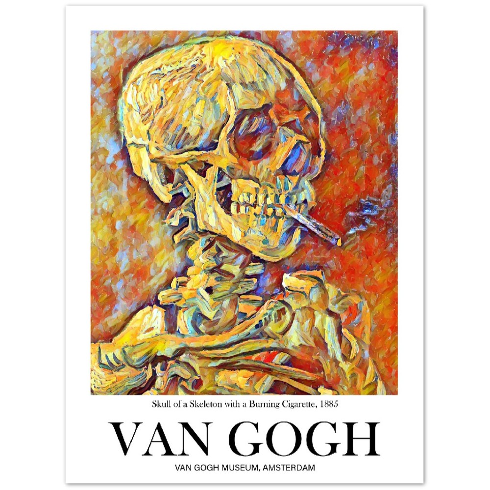 Van Gogh Poster - Famous Artist Remake | Wall Art | Historical Painting | Printable Wall Art | Home Decor | Famous Art | Classical Artwork|