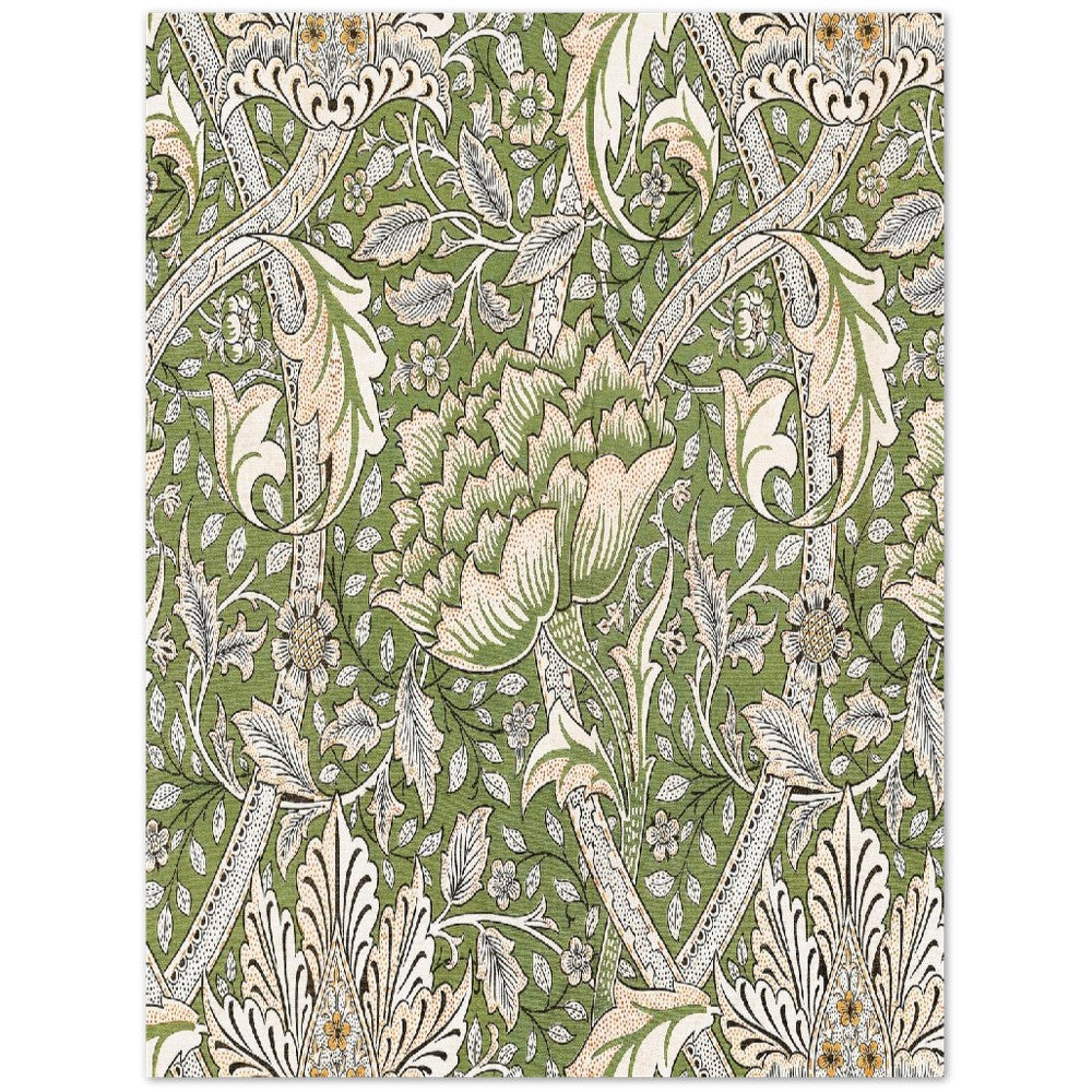 William Morris's Windrush pattern print, Museum Exhibition Poster, William Morris Wall Décor, William Morris Gifts, Art Lover Gift