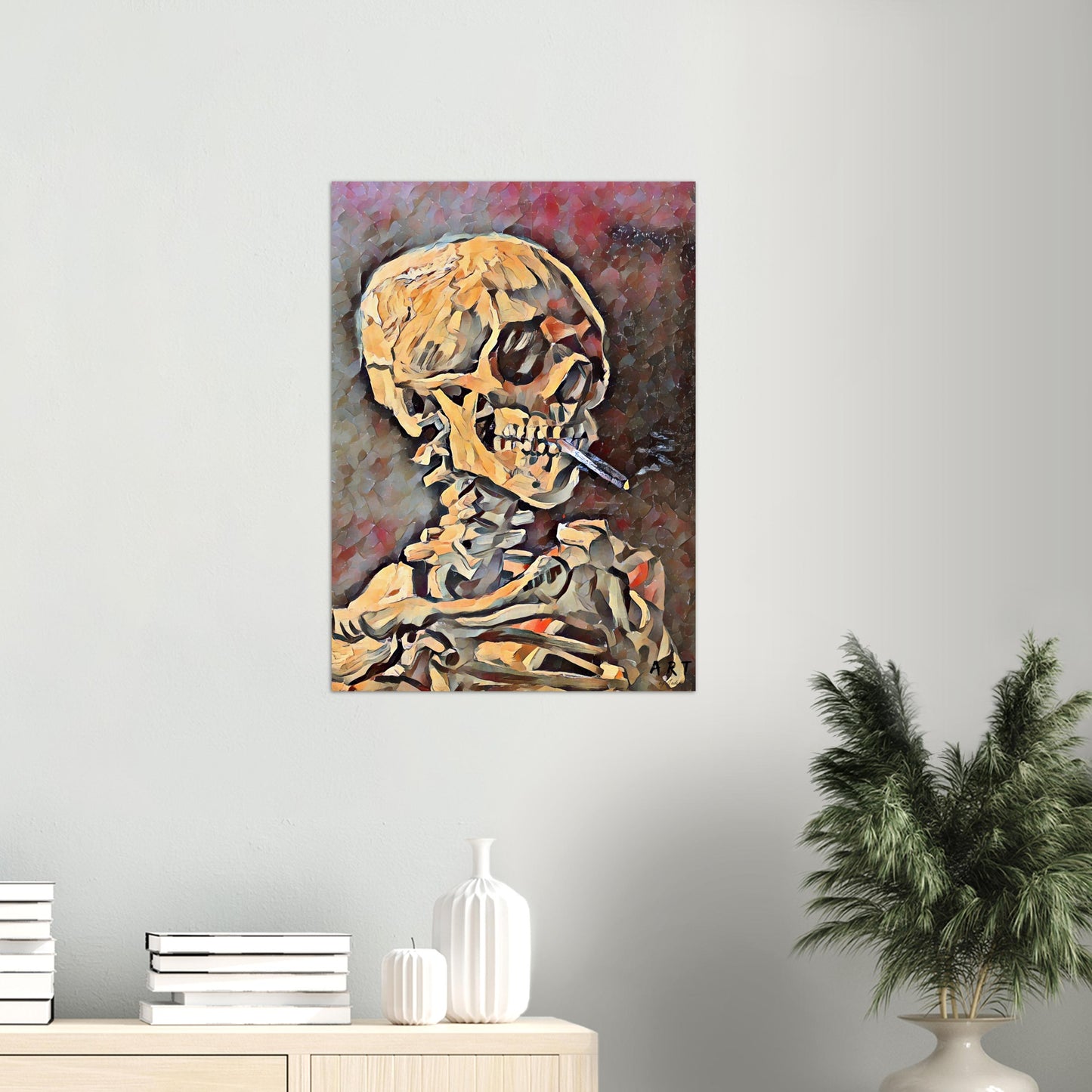 Van Gogh Poster - Famous Artist Remake | Wall Art | Historical Painting | Printable Wall Art | Home Decor | Famous Art | Classical Artwork|