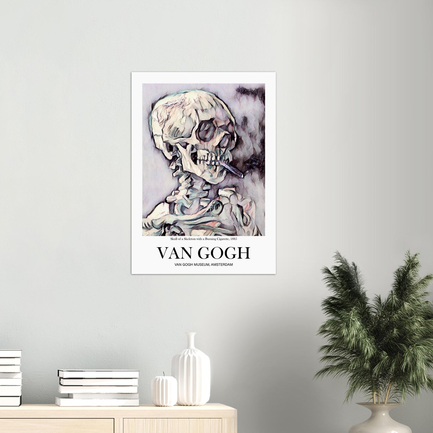 Van Gogh Poster - Famous Artist Remake | Wall Art | Historical Painting | Printable Wall Art | Home Decor | Famous Art | Classical Artwork|