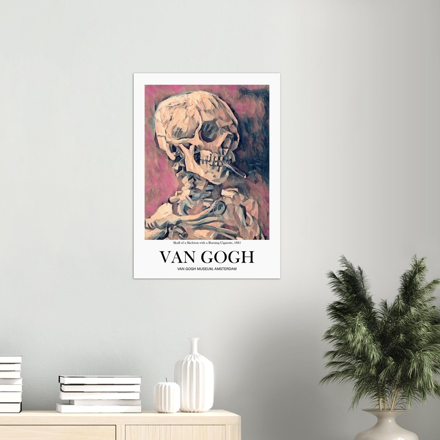 Van Gogh Poster - Famous Artist Remake | Wall Art | Historical Painting | Printable Wall Art | Home Decor | Famous Art | Classical Artwork|