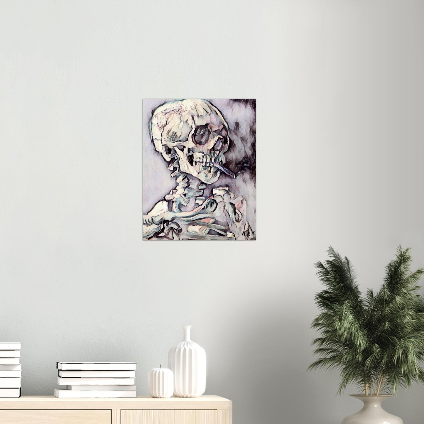 Van Gogh Poster - Famous Artist Remake | Wall Art | Historical Painting | Printable Wall Art | Home Decor | Famous Art | Classical Artwork|