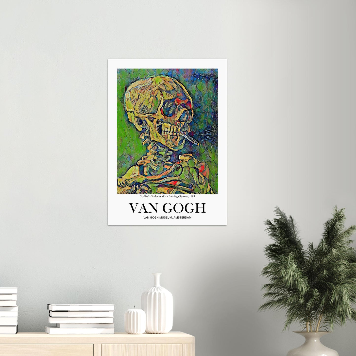 Van Gogh Poster - Famous Artist Remake | Wall Art | Historical Painting | Printable Wall Art | Home Decor | Famous Art | Classical Artwork|